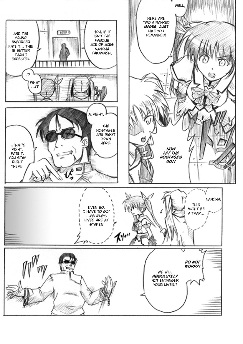 Nanoha Nijisousaku "Konton, Kidourokka" Dai Ichi-wa page 3 full