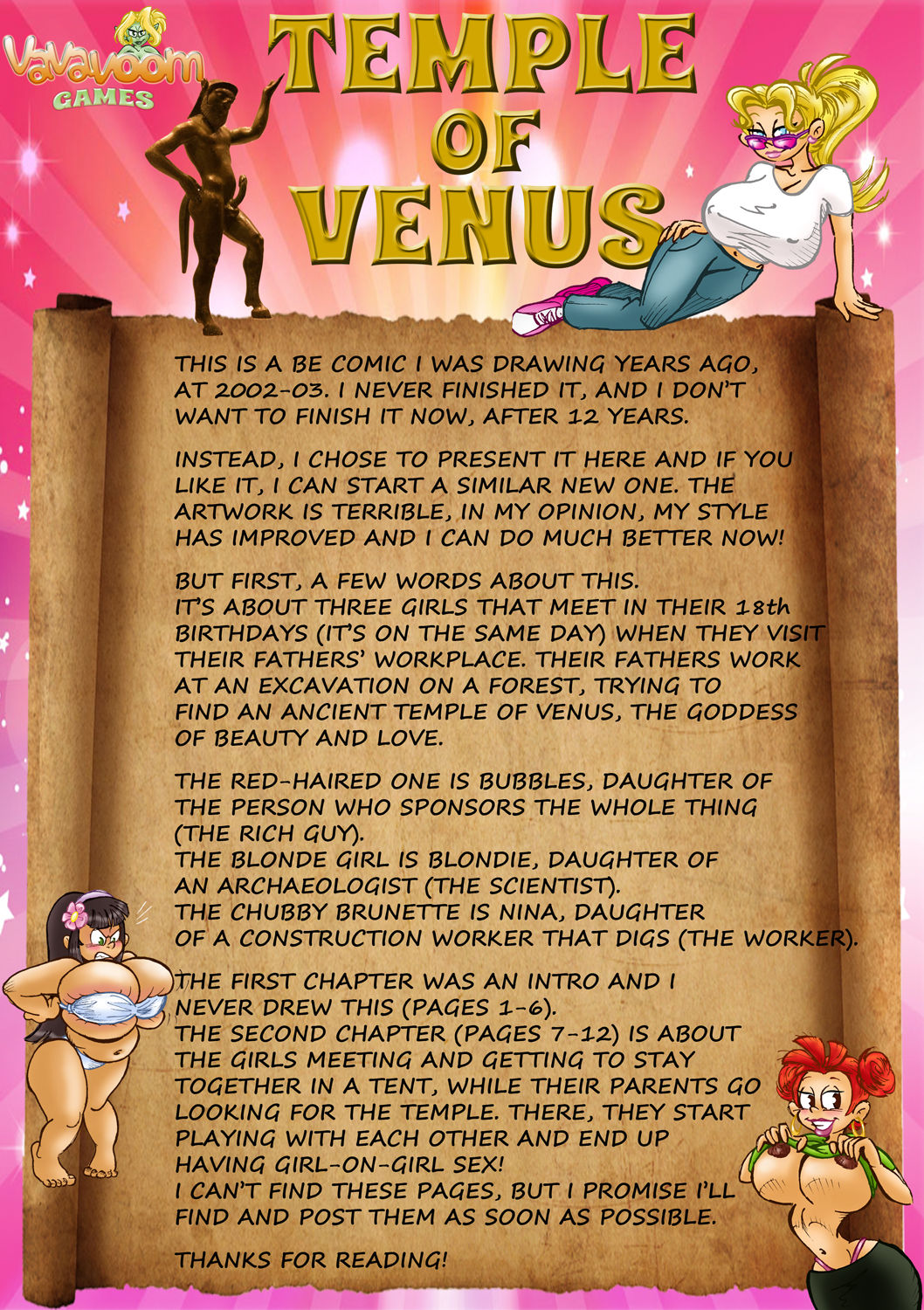 VavavOOm: Temple Of Venus page 1 full