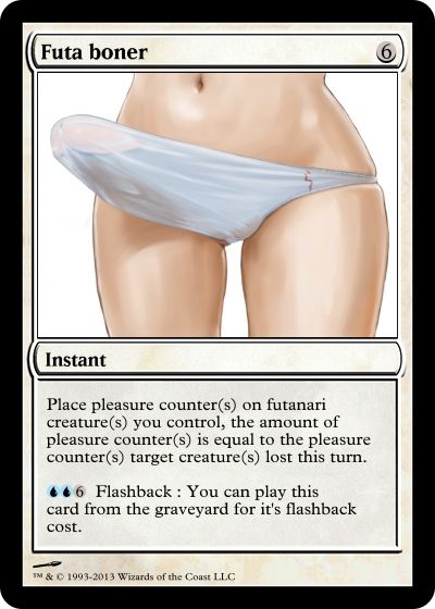 Magic the gathering futa/slut cards page 9 full