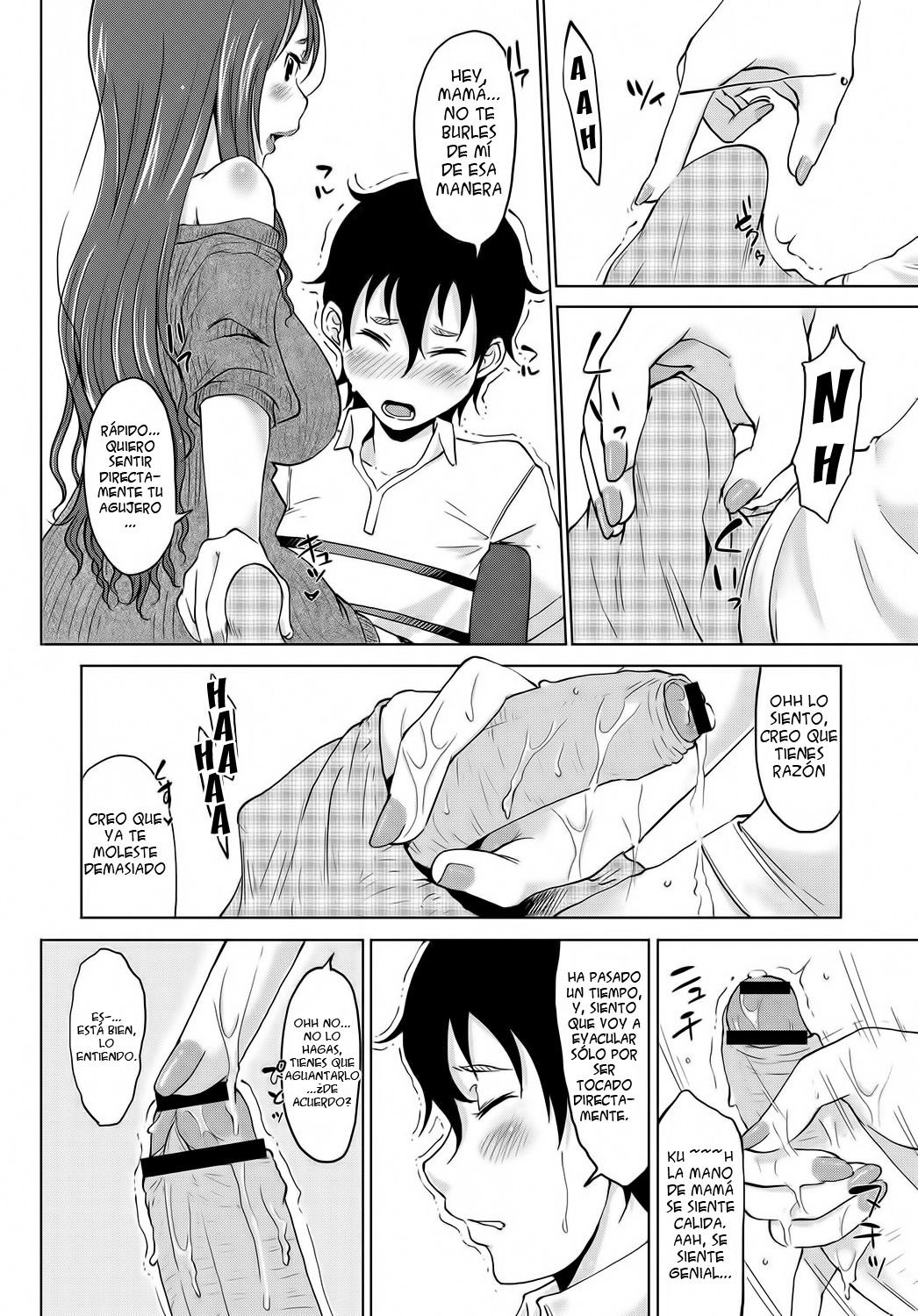 Hahaoya Shikkaku 2 ~Yokubou ni Oborete~ | Fracaso de Madre 2 ~Ahogada en la Lujuria~ page 4 full