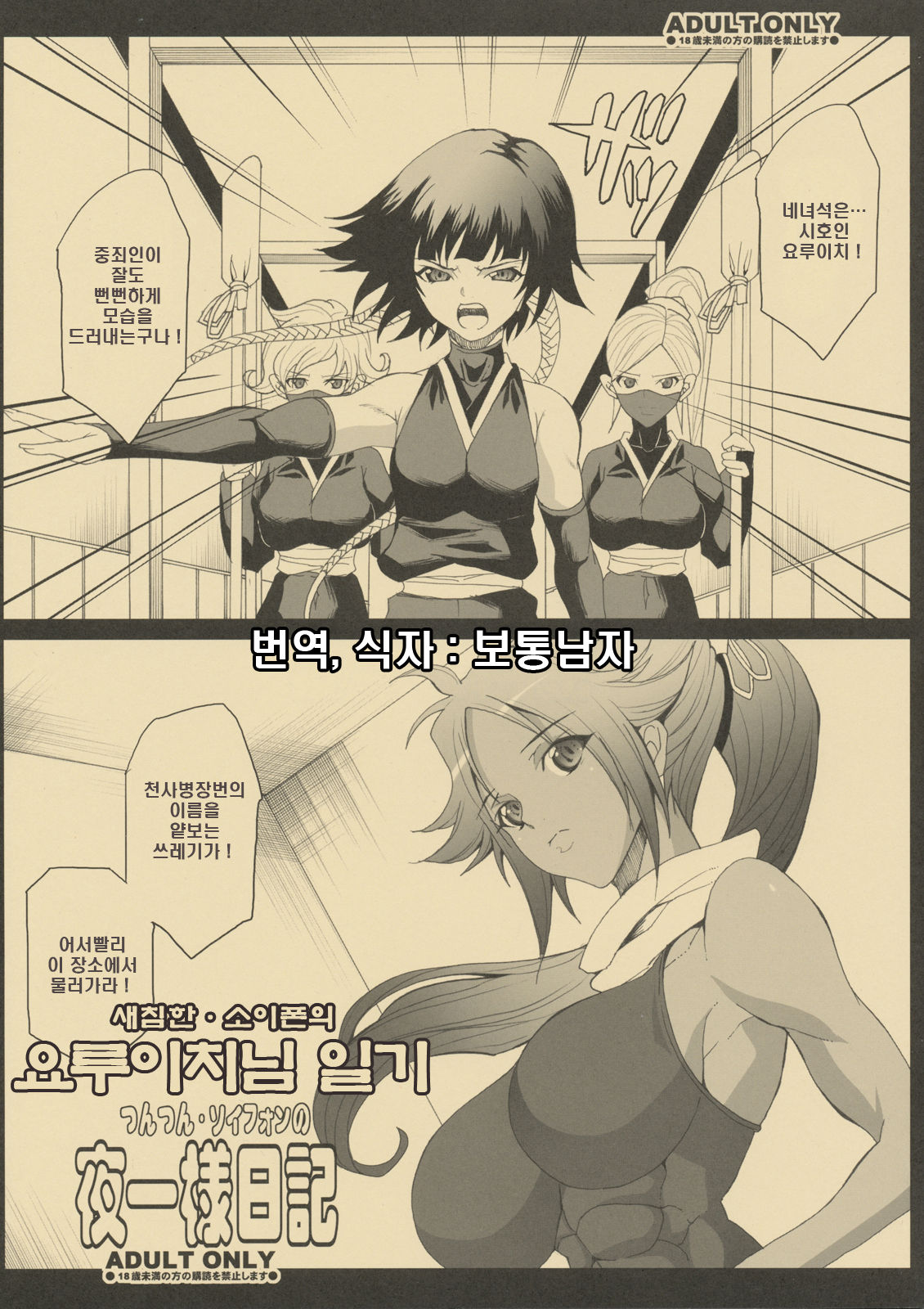 Tsuntsun Soifon no Yoruichi Younikki | 새침한 소이폰의 요루이치님 일기 page 1 full