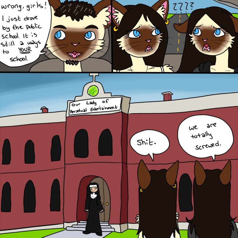 Convent Kitties page 7 full