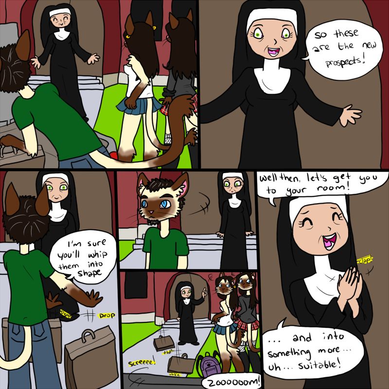 Convent Kitties page 8 full