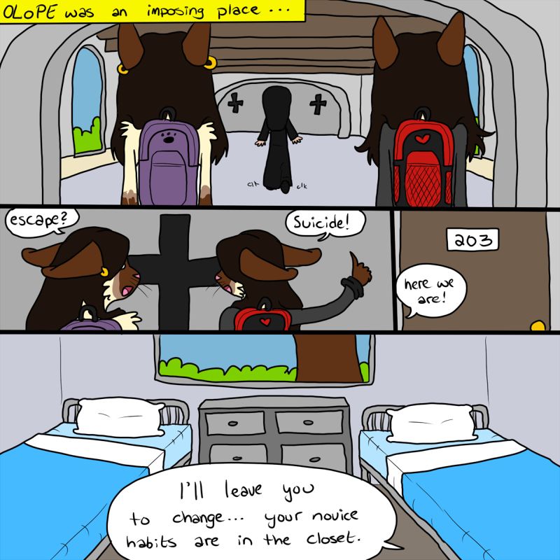 Convent Kitties page 9 full