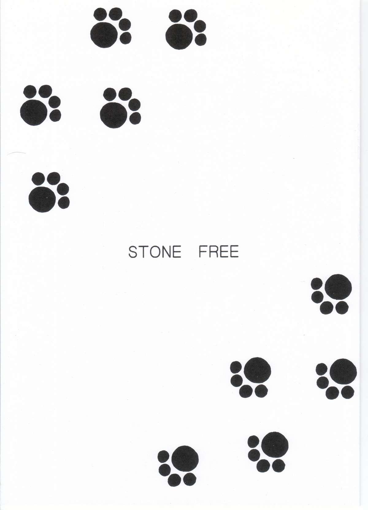 Stone Free page 1 full