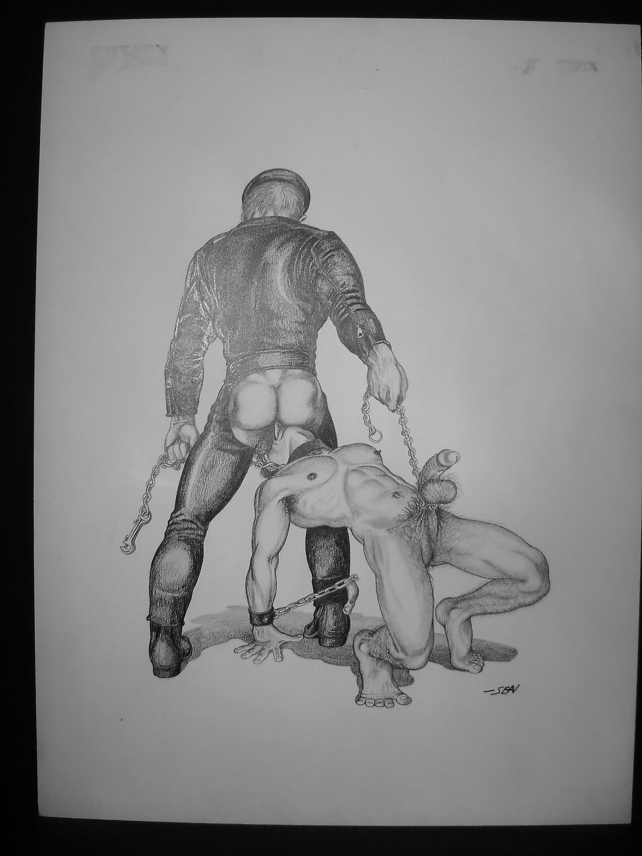 Original Lrg Finished Pencil Art by SEAN  = TEST page 4 full