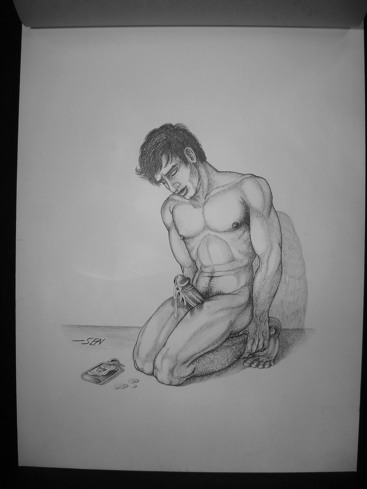 Original Lrg Finished Pencil Art by SEAN  = TEST page 5 full