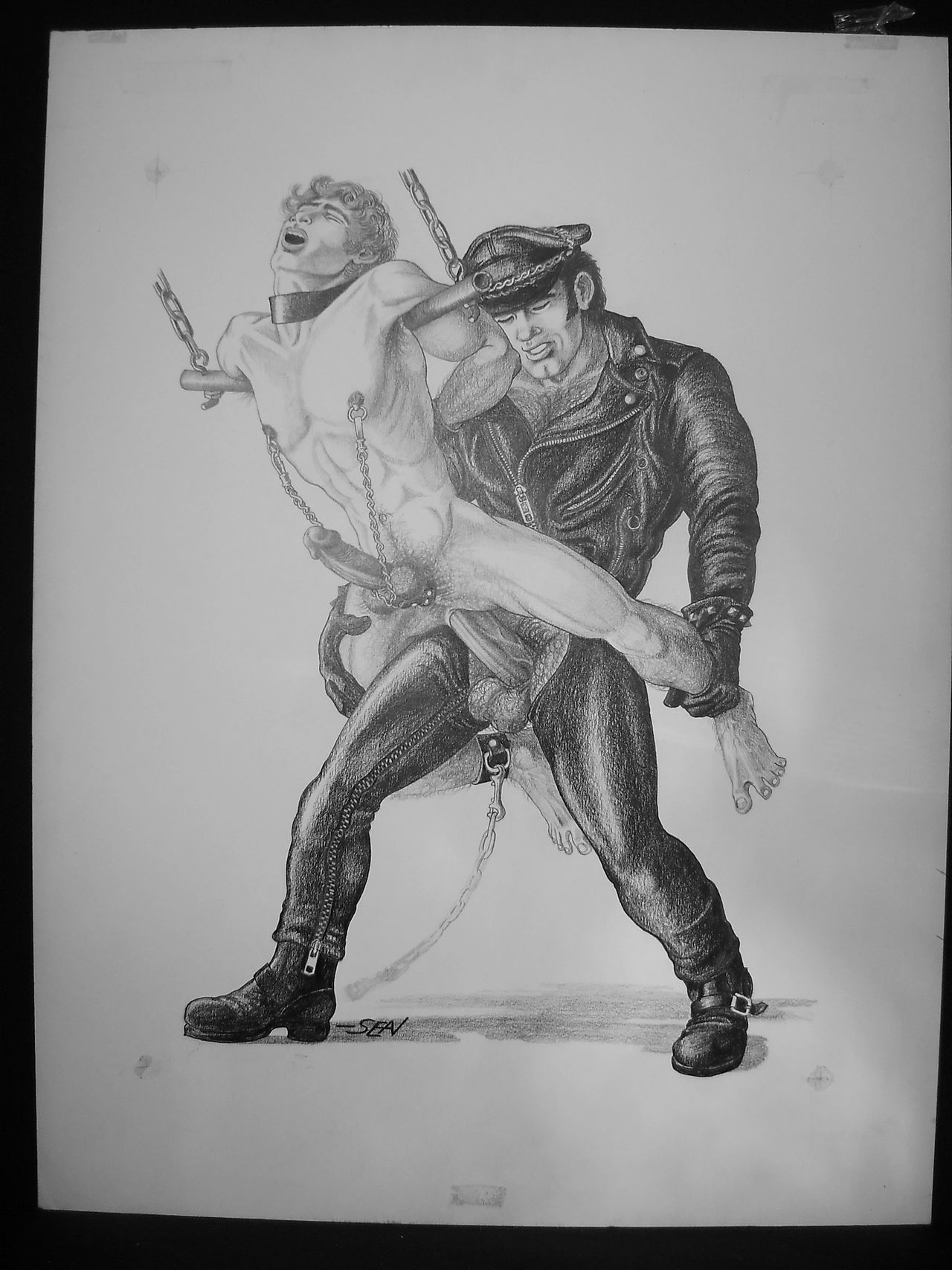 Original Lrg Finished Pencil Art by SEAN  = TEST page 9 full