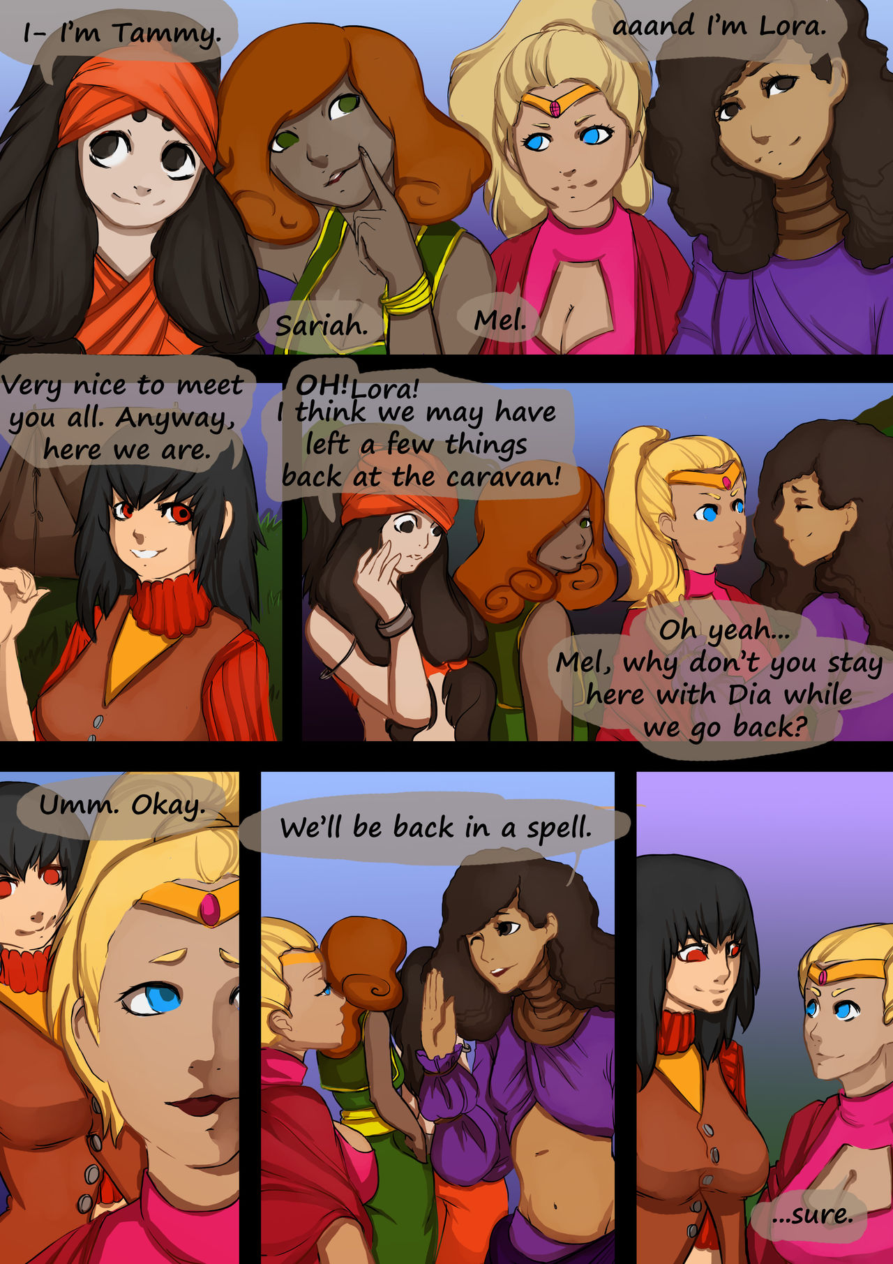 Dia Daygon and the Gypsies page 3 full
