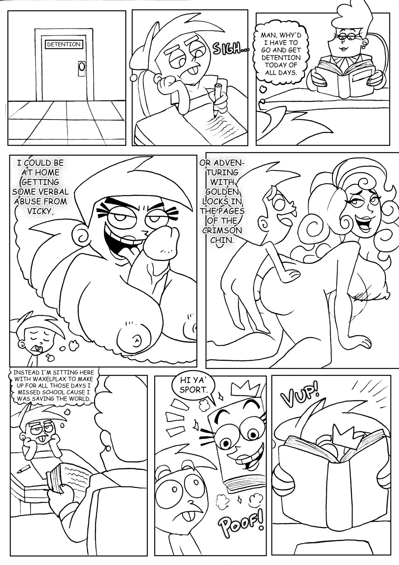 Detention Blue Balls page 1 full