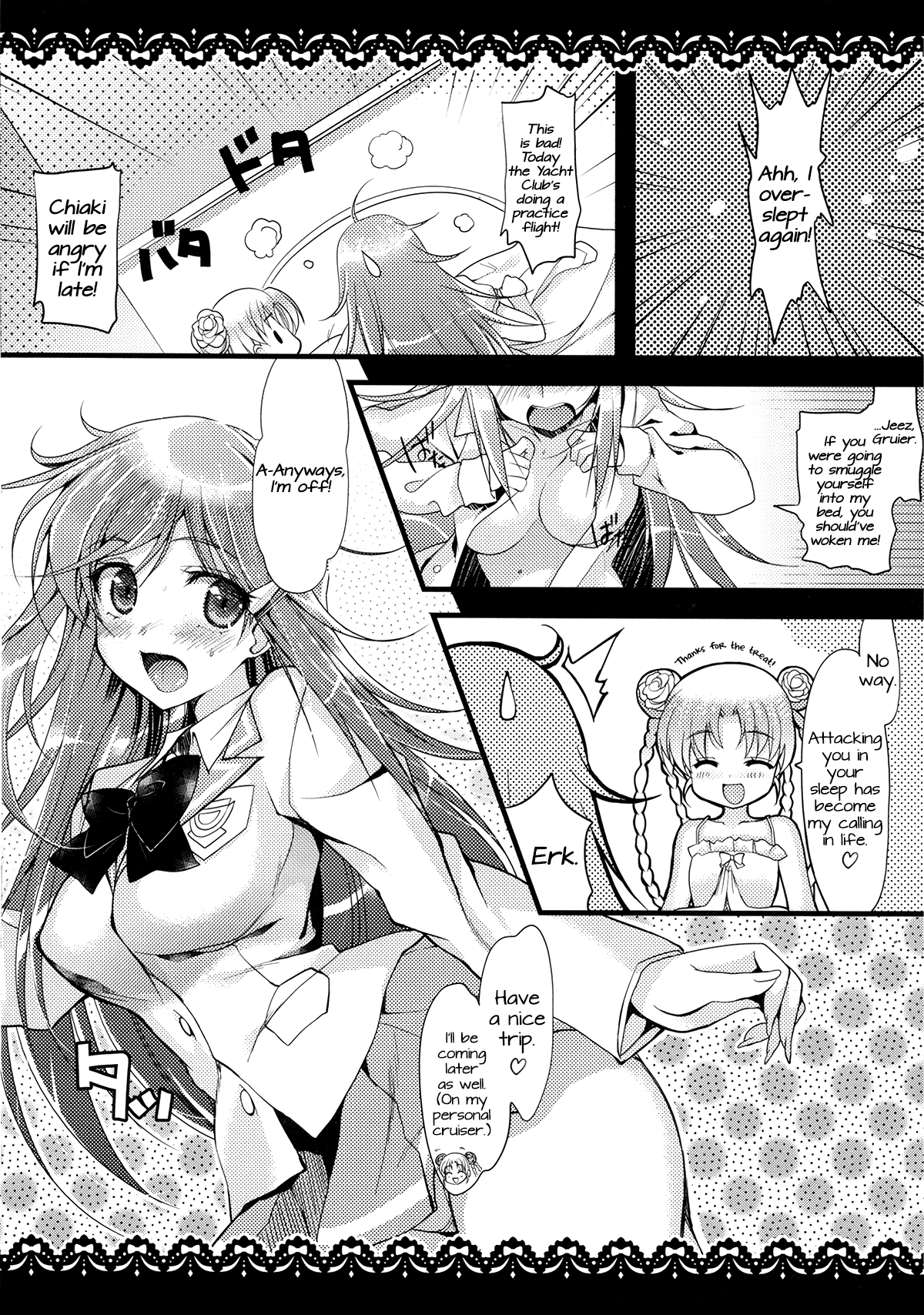 Mouretsu Kaizoku Seikatsu Z | Miniskirt Pirates Lifestyle Z   =TV &amp; Yuri-ism= page 7 full
