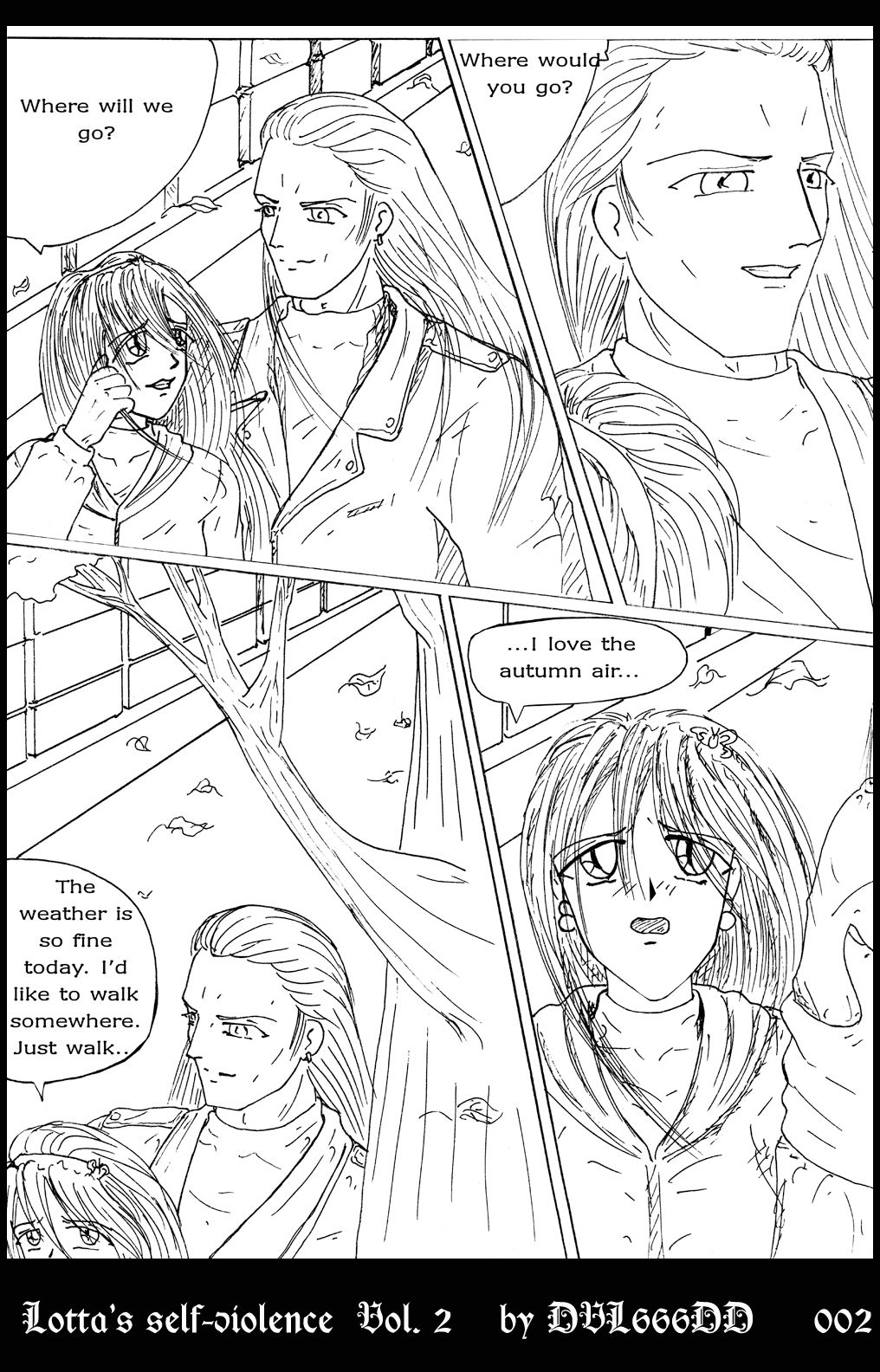 Lotta's self-violence. Volume 2 page 5 full