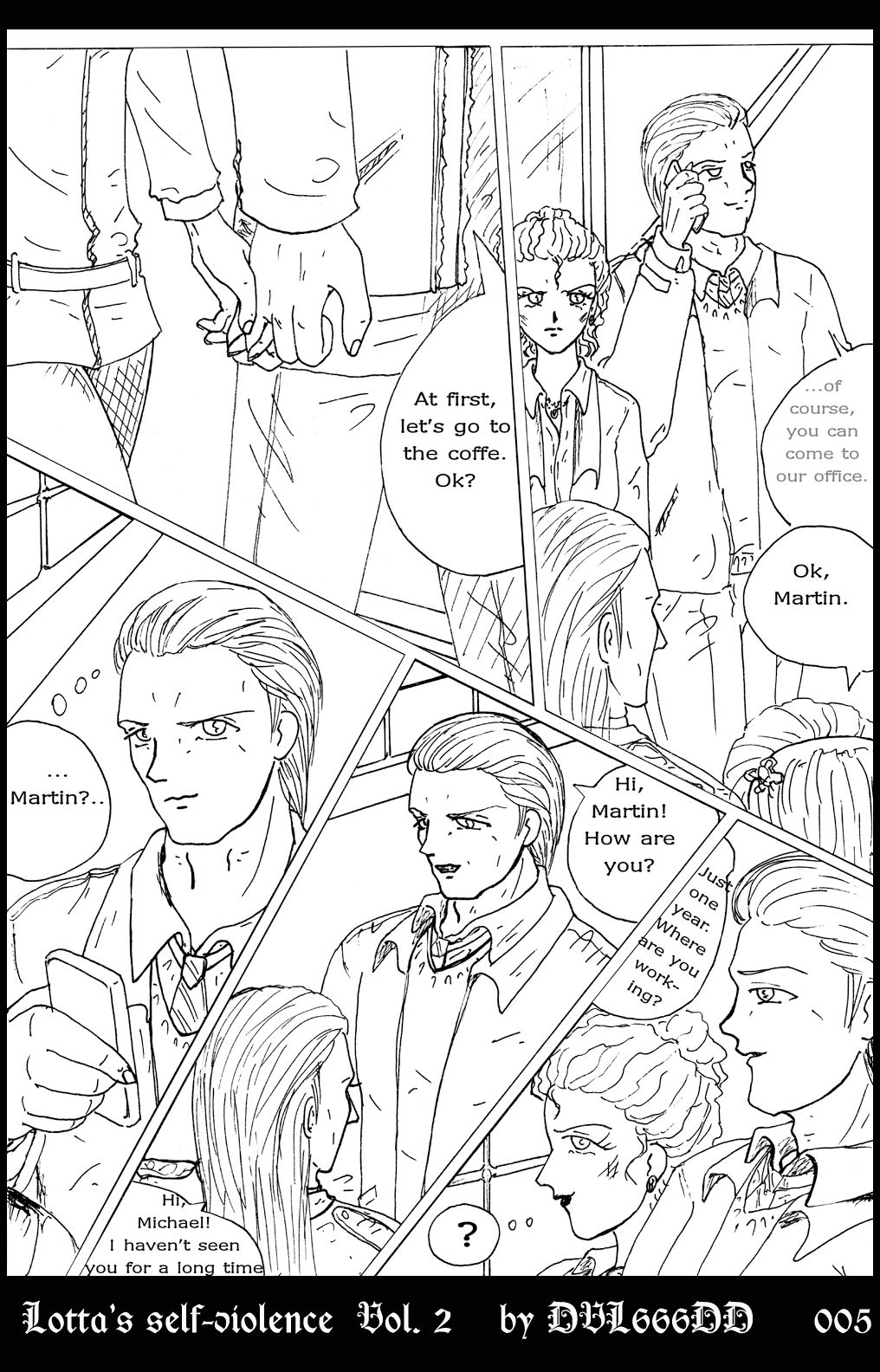 Lotta's self-violence. Volume 2 page 8 full