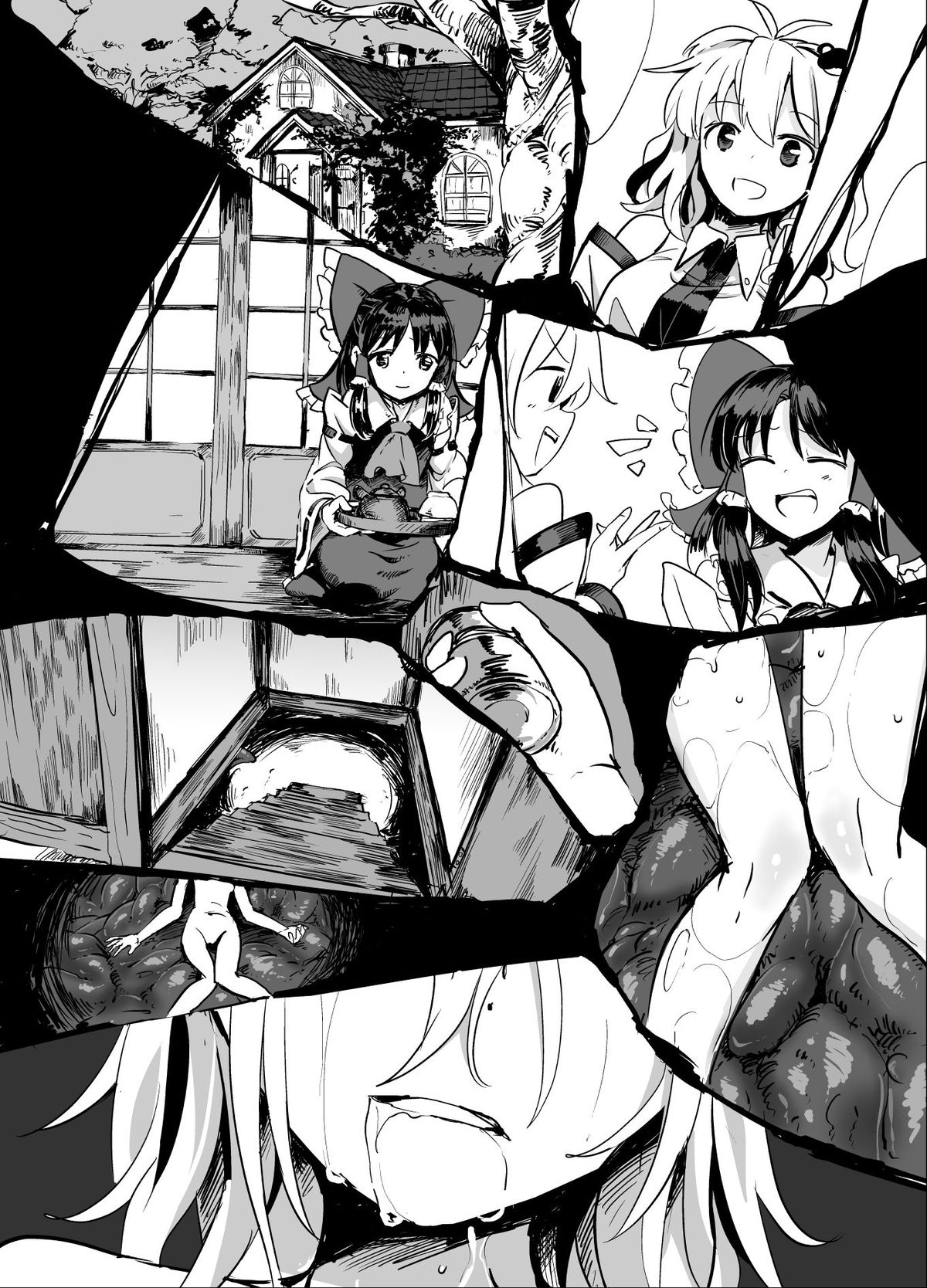 Marisa ga Mori de Shokushu ni San page 4 full