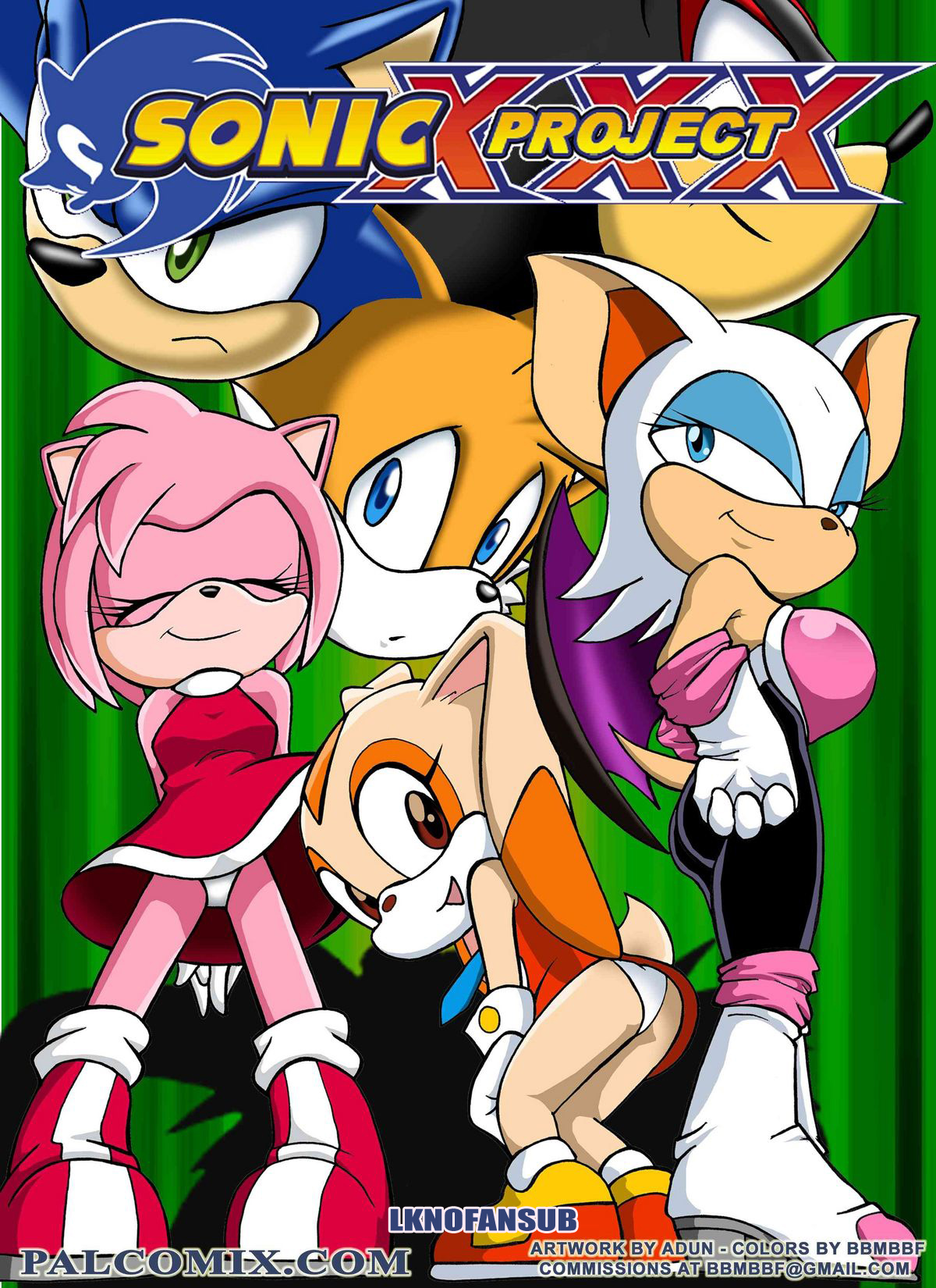 Sonic XXX Project page 1 full