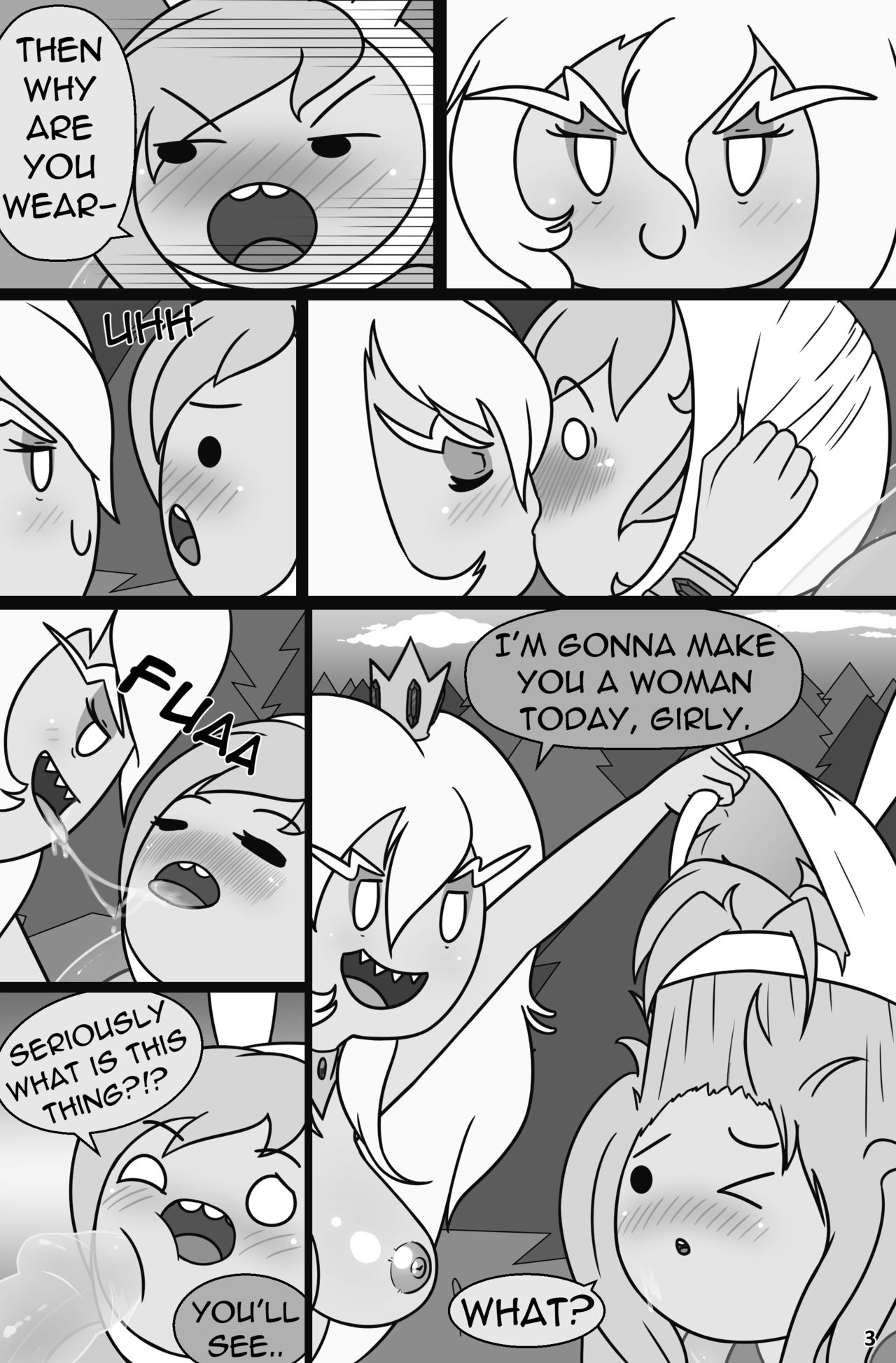 cubbychambers MisAdventure Time Spring Special - The Cat, the Queen, and the Forest page 5 full