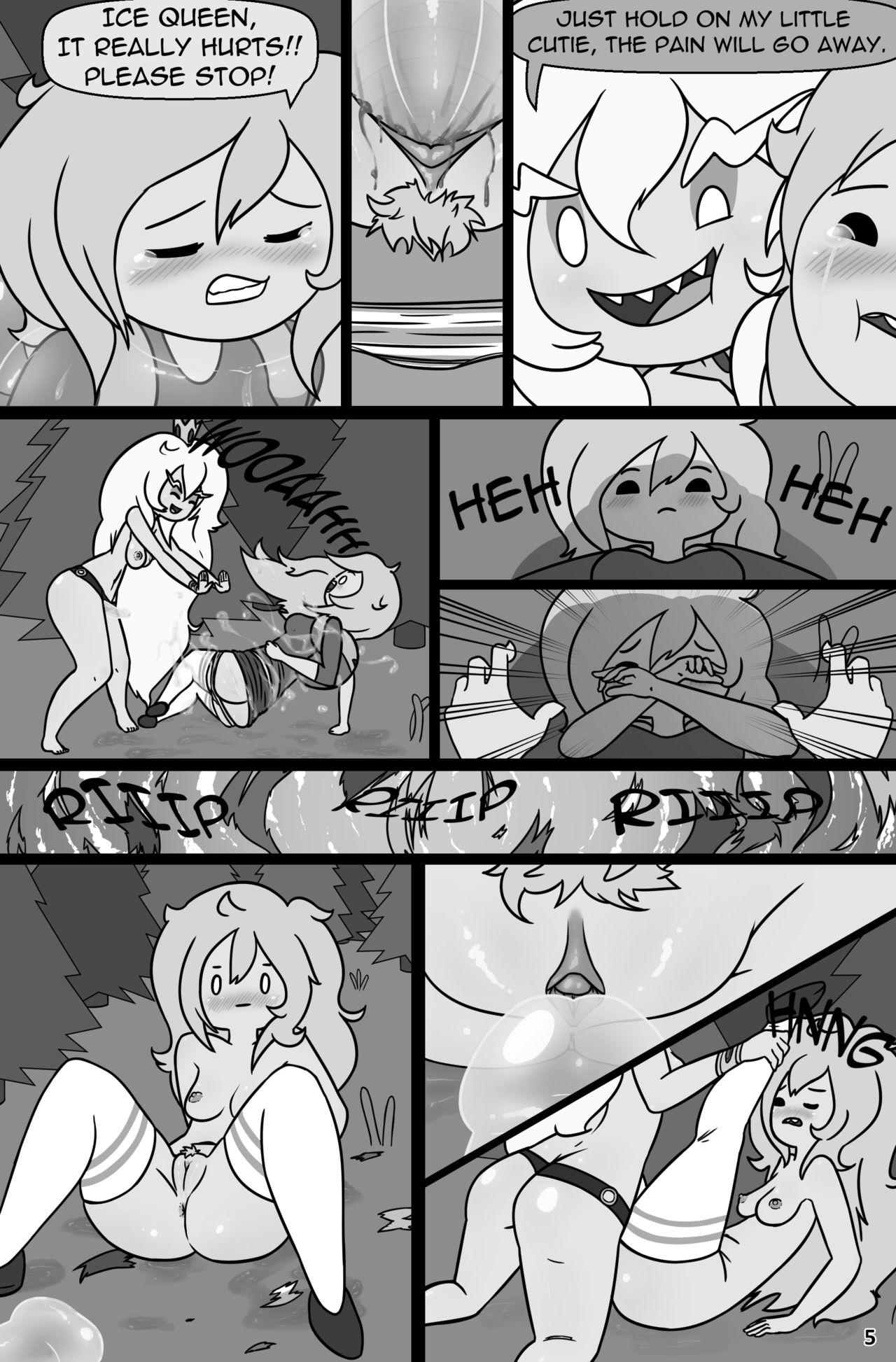 cubbychambers MisAdventure Time Spring Special - The Cat, the Queen, and the Forest page 7 full