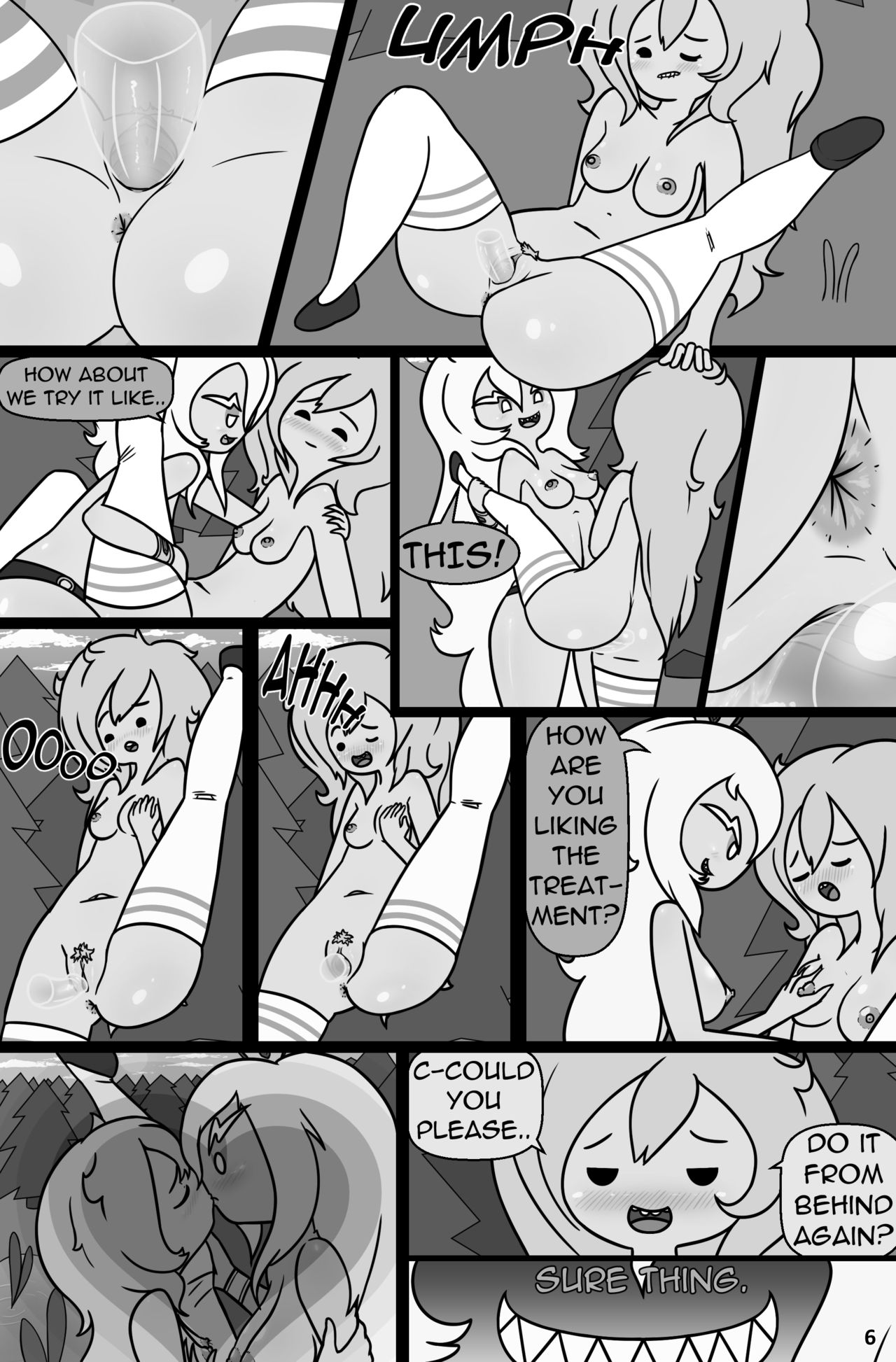 cubbychambers MisAdventure Time Spring Special - The Cat, the Queen, and the Forest page 8 full
