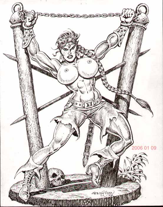 Muscle girl Gallery page 2 full