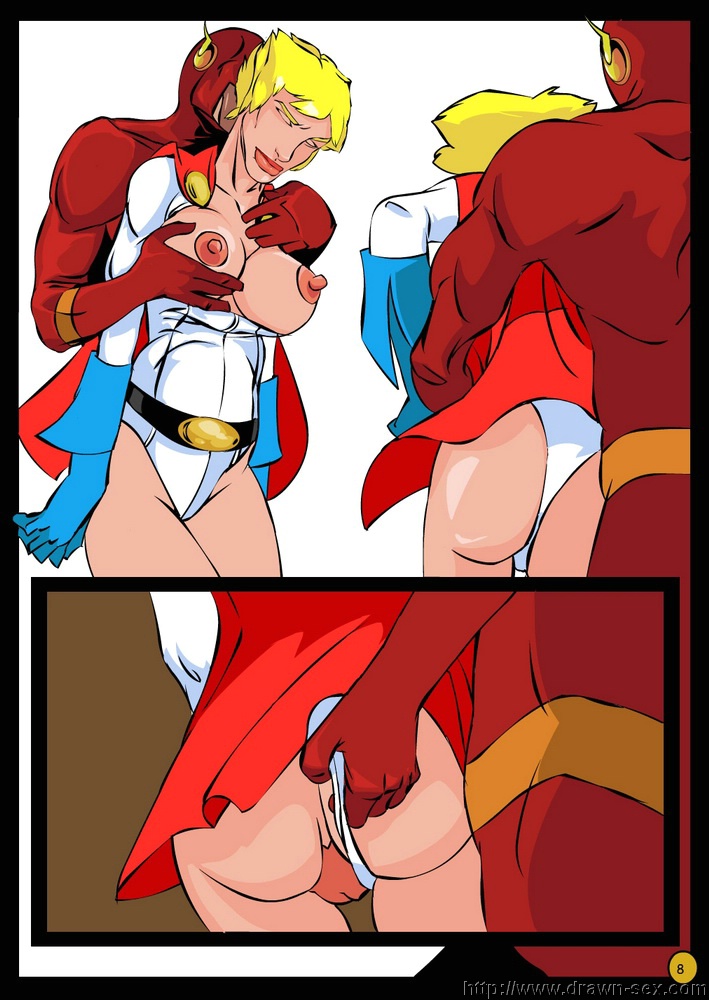 Justice League page 8 full