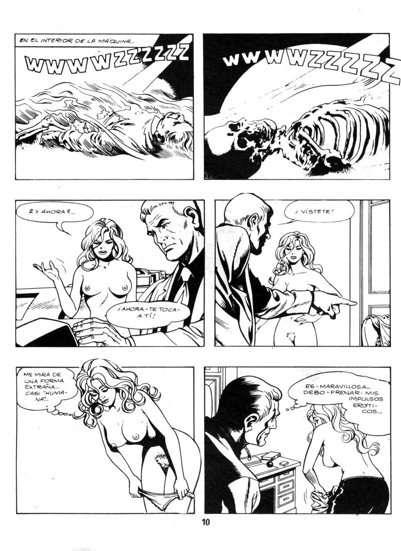 Bionika #2 - The Super Female | Bionika #2 - La Superhembra page 10 full