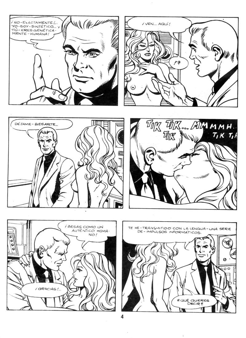 Bionika #2 - The Super Female | Bionika #2 - La Superhembra page 4 full