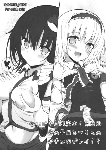 Kaijou Gentei Bon! Sono 2 - Ano Sanae to Alice no Gachi Ero Play!? cover