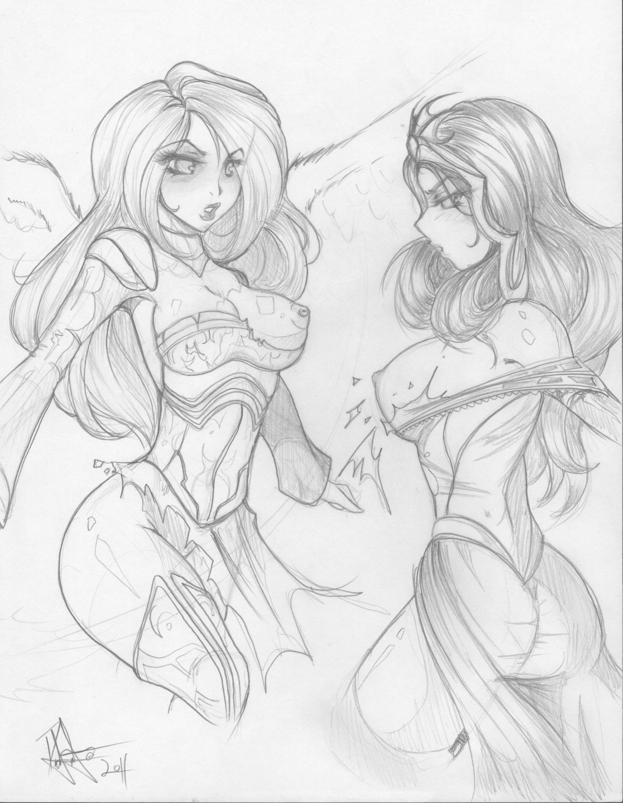 Liliana vs. Avacyn page 1 full