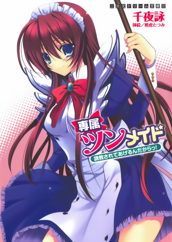 Senzoku Tsun Maid Choukyou-sarete Agerun Dakara! cover