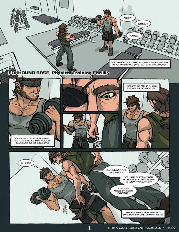 Solid Snake and Naked Snake page 2 full