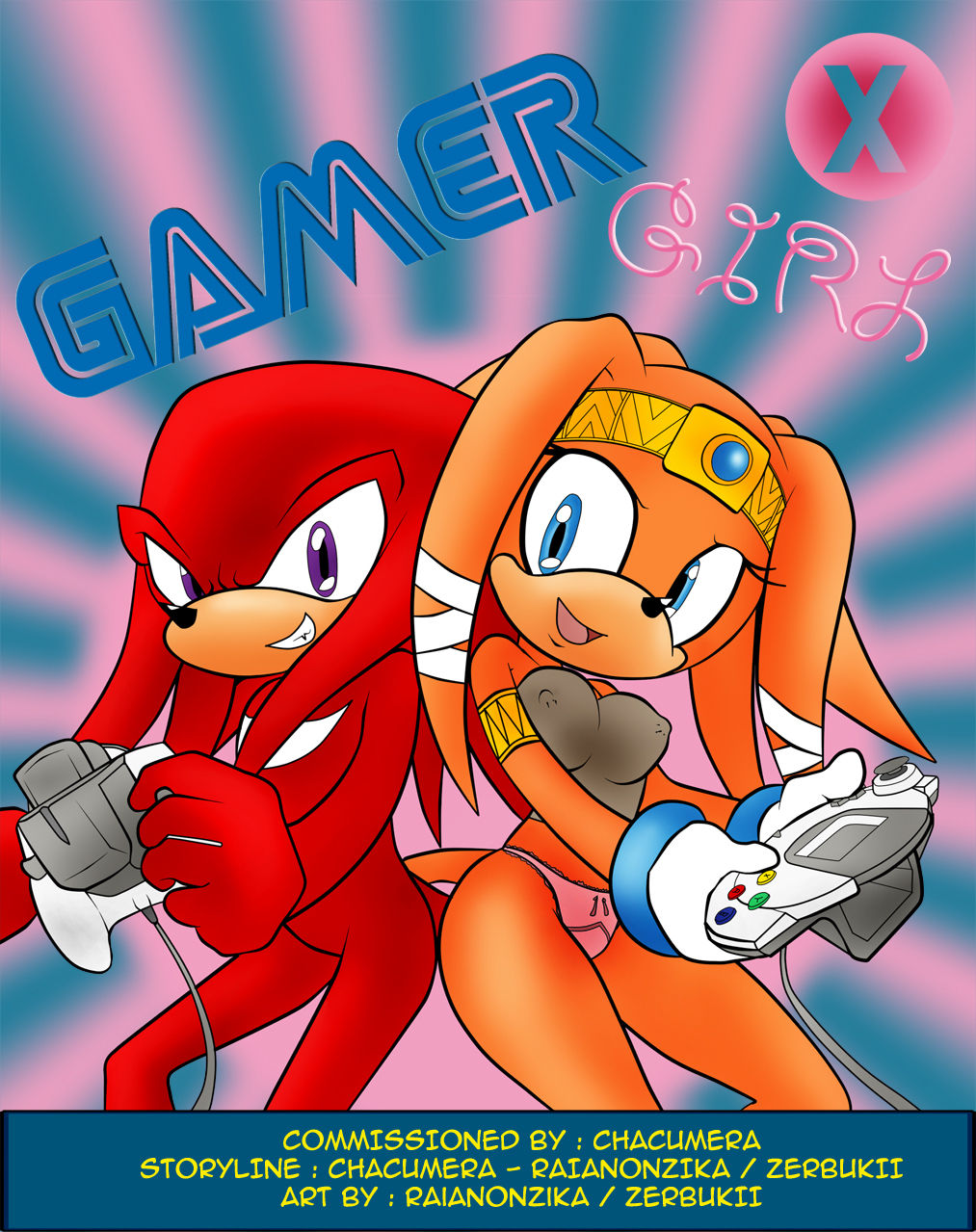 Gamer Girl page 1 full