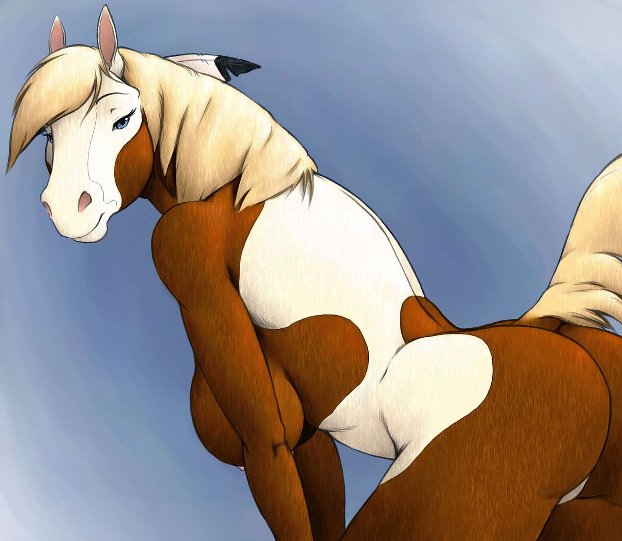 furry female solo equine page 5 full