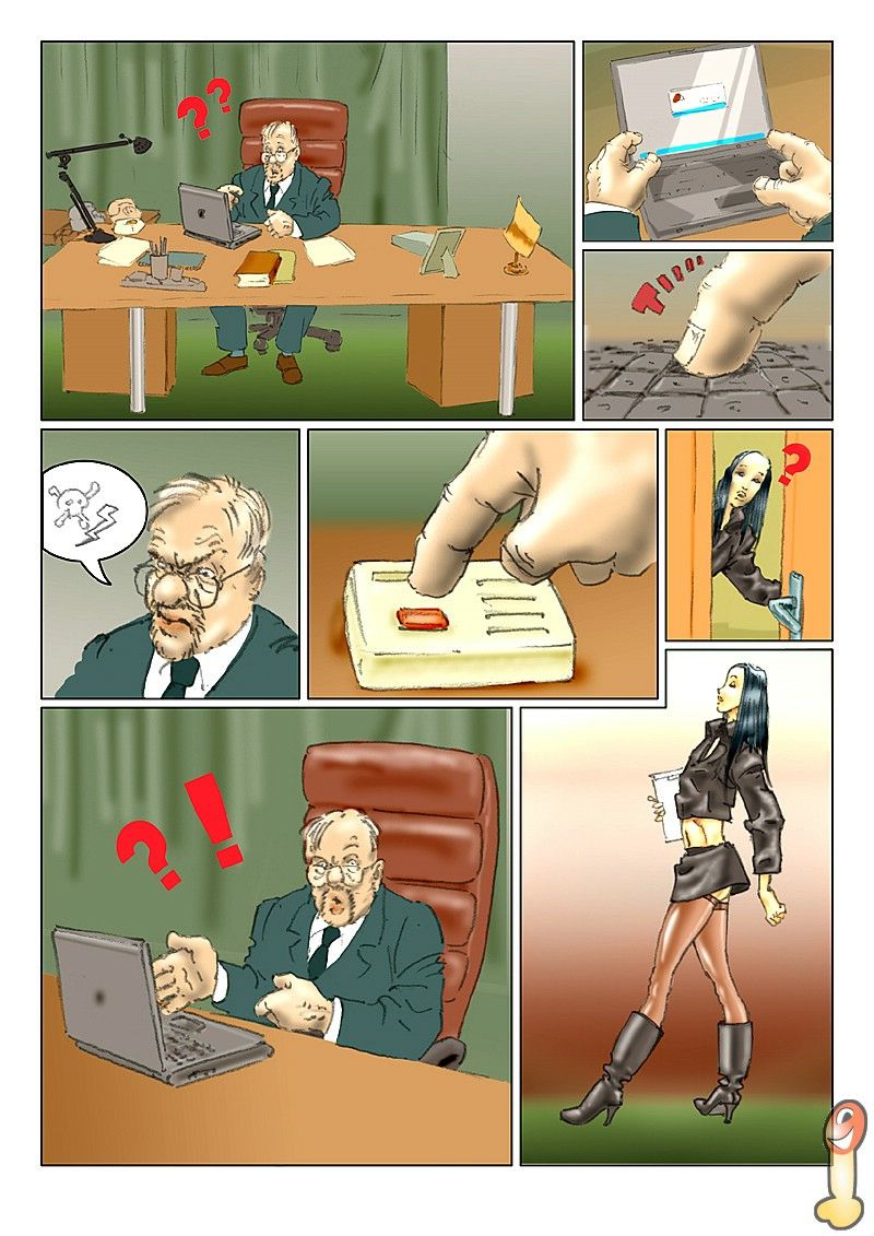 Hot secretary page 1 full
