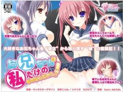 Onii-chan wa Watashi Dake no Mono nan Dakara!!