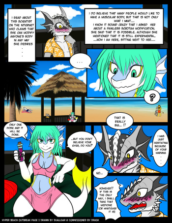 Hyper Beach Outbreak cover
