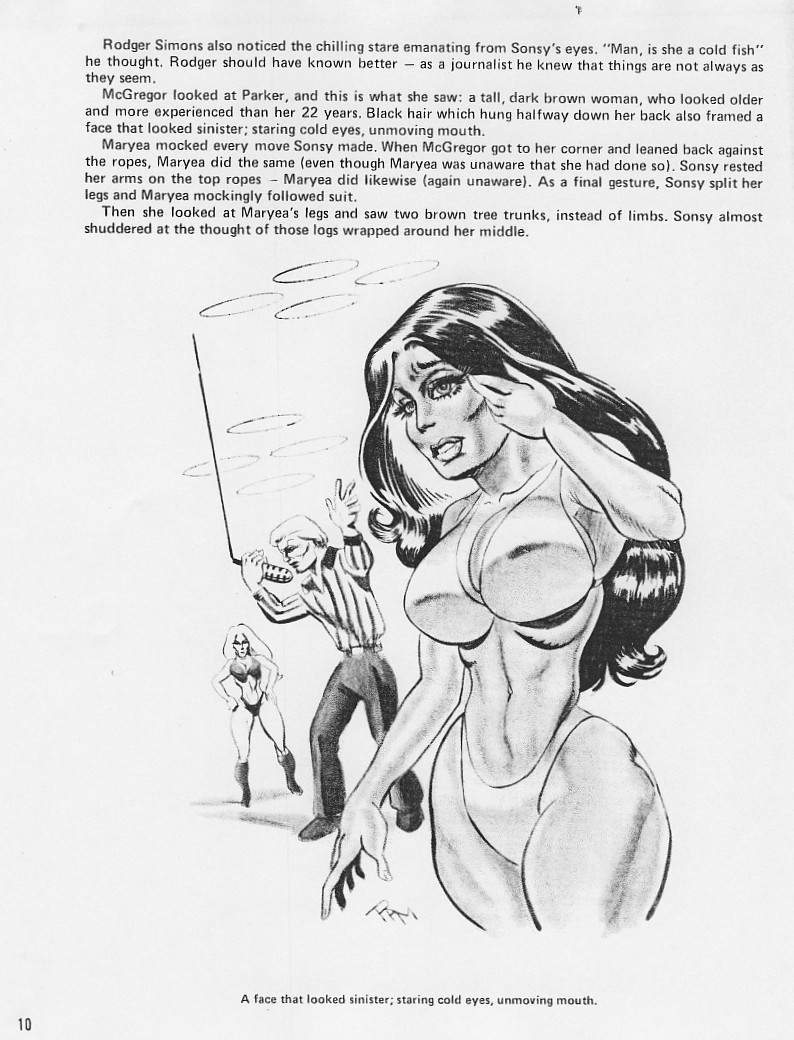 Brutal Wrestlerettes page 5 full