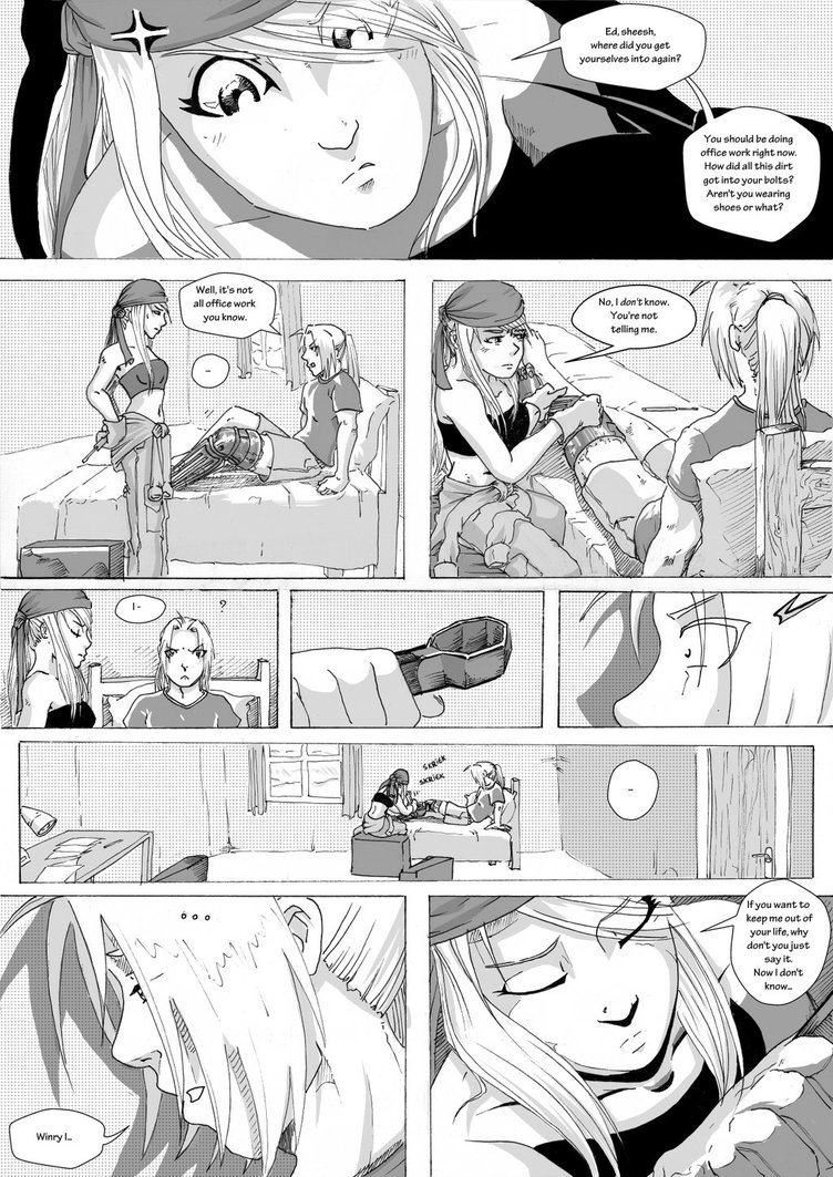 Fullmetal alchemist: EdWin: Metal to metal - episode 2 page 3 full