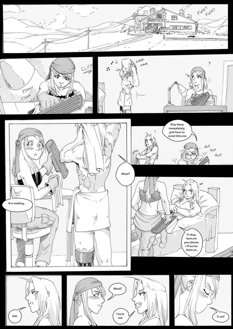 Fullmetal alchemist: EdWin: Metal to metal - episode 2 page 7 full