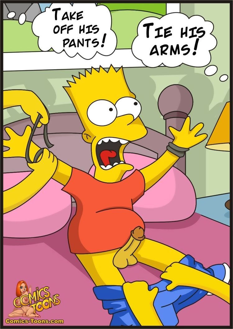Bart Entrapped page 8 full