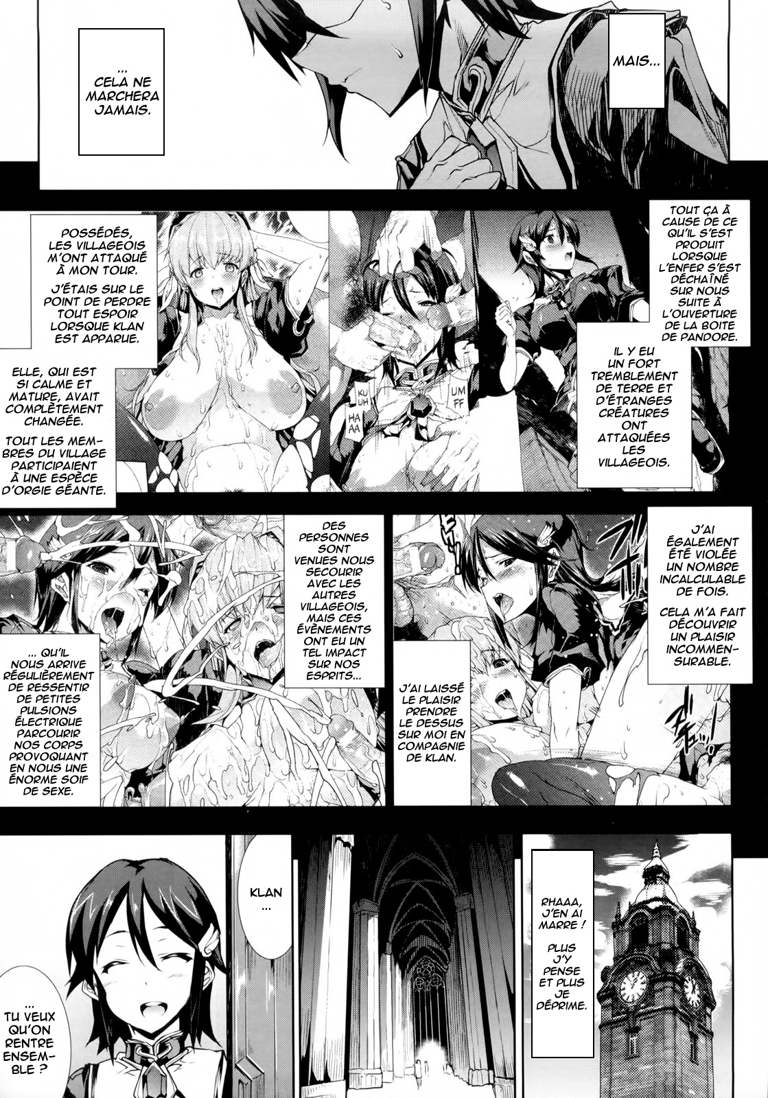 Les problèmes de coeur d'Honoka et Klan  =Hentai-kun= page 3 full