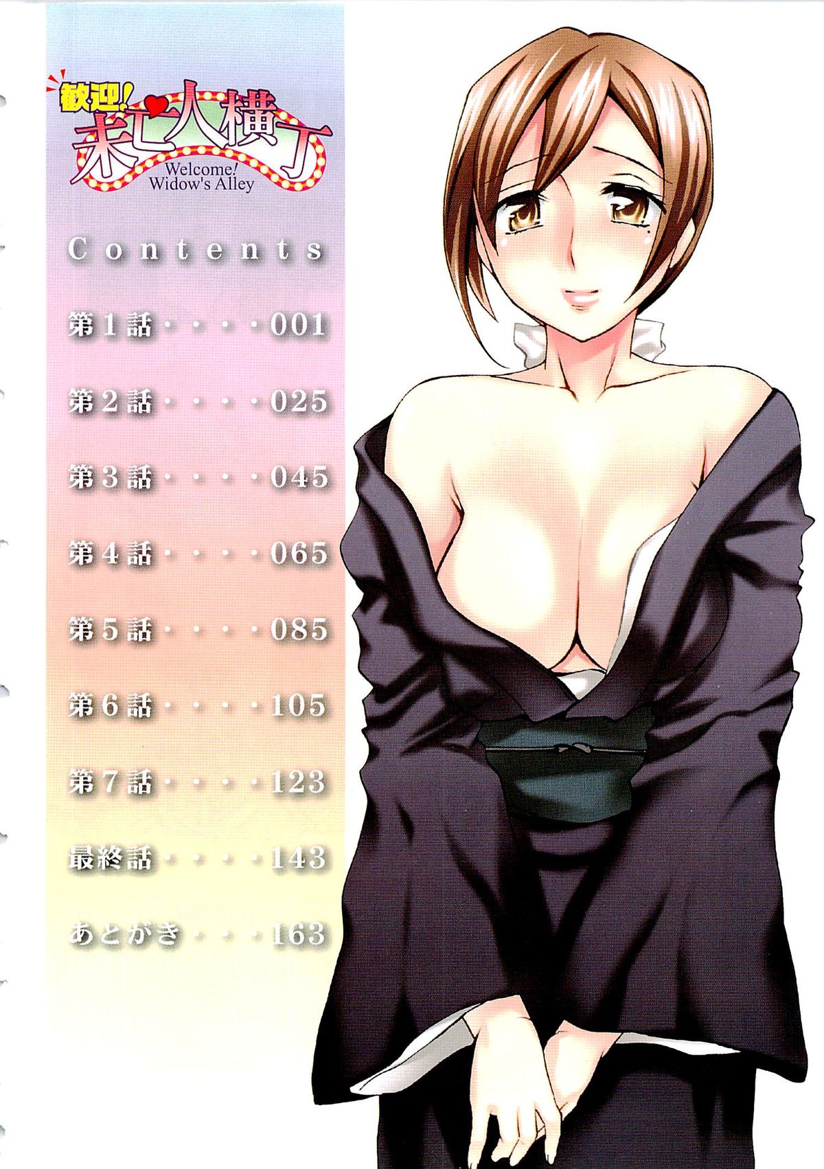 Kangei! Miboujin Yokochou page 6 full