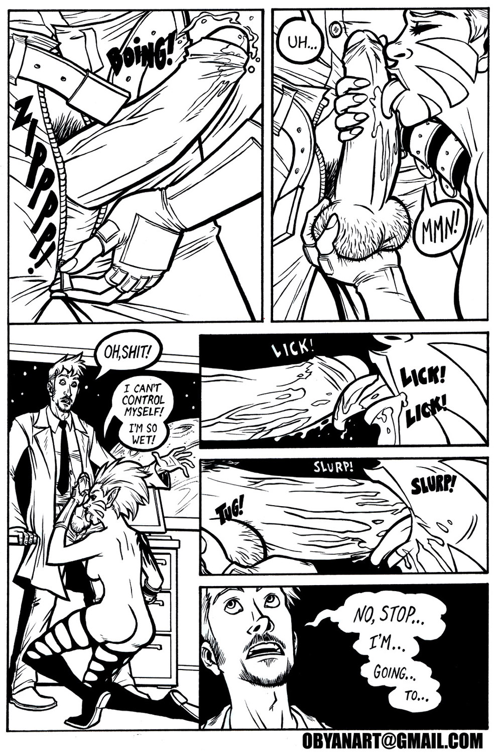 Black Comet Pirates: Captivated page 7 full