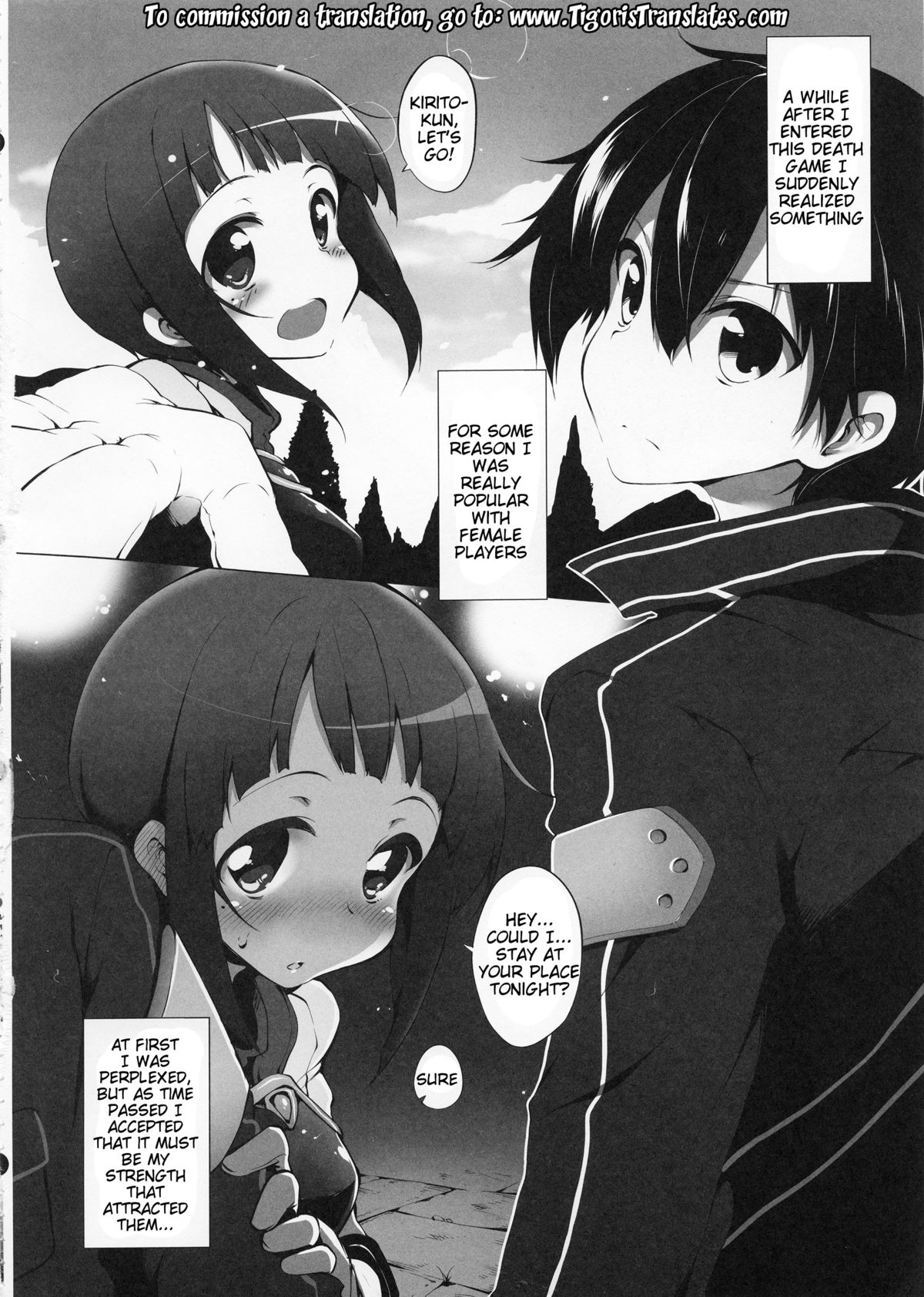 Sword Art Online Darkness:2.0 ~Sore Ike! Saizensen-kun~ page 4 full