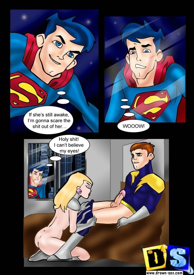 Superman &amp; Saturn Girl page 2 full