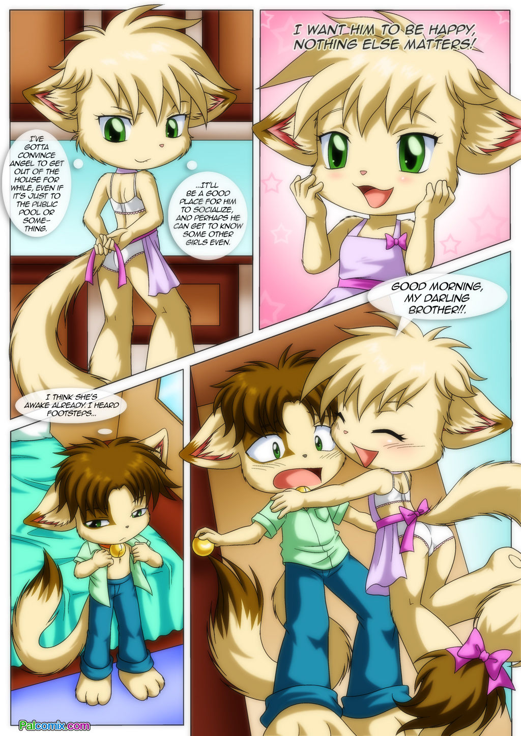 Little Tails 4 - Cherry Blossom Girl page 6 full