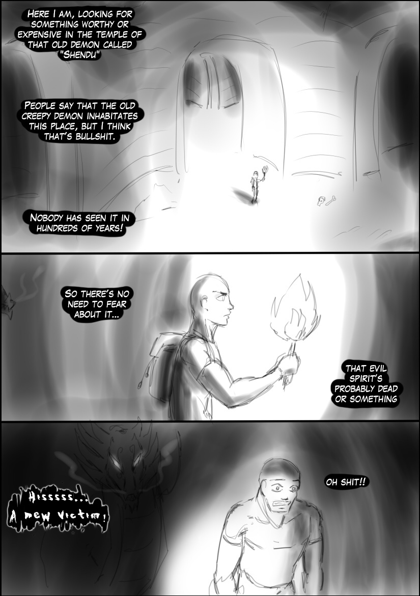 Shendu Comic page 1 full