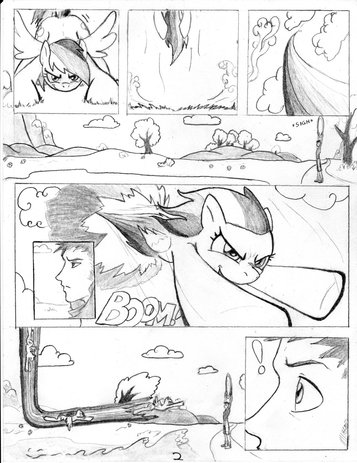 Tsundere Rainbow Dash page 2 full