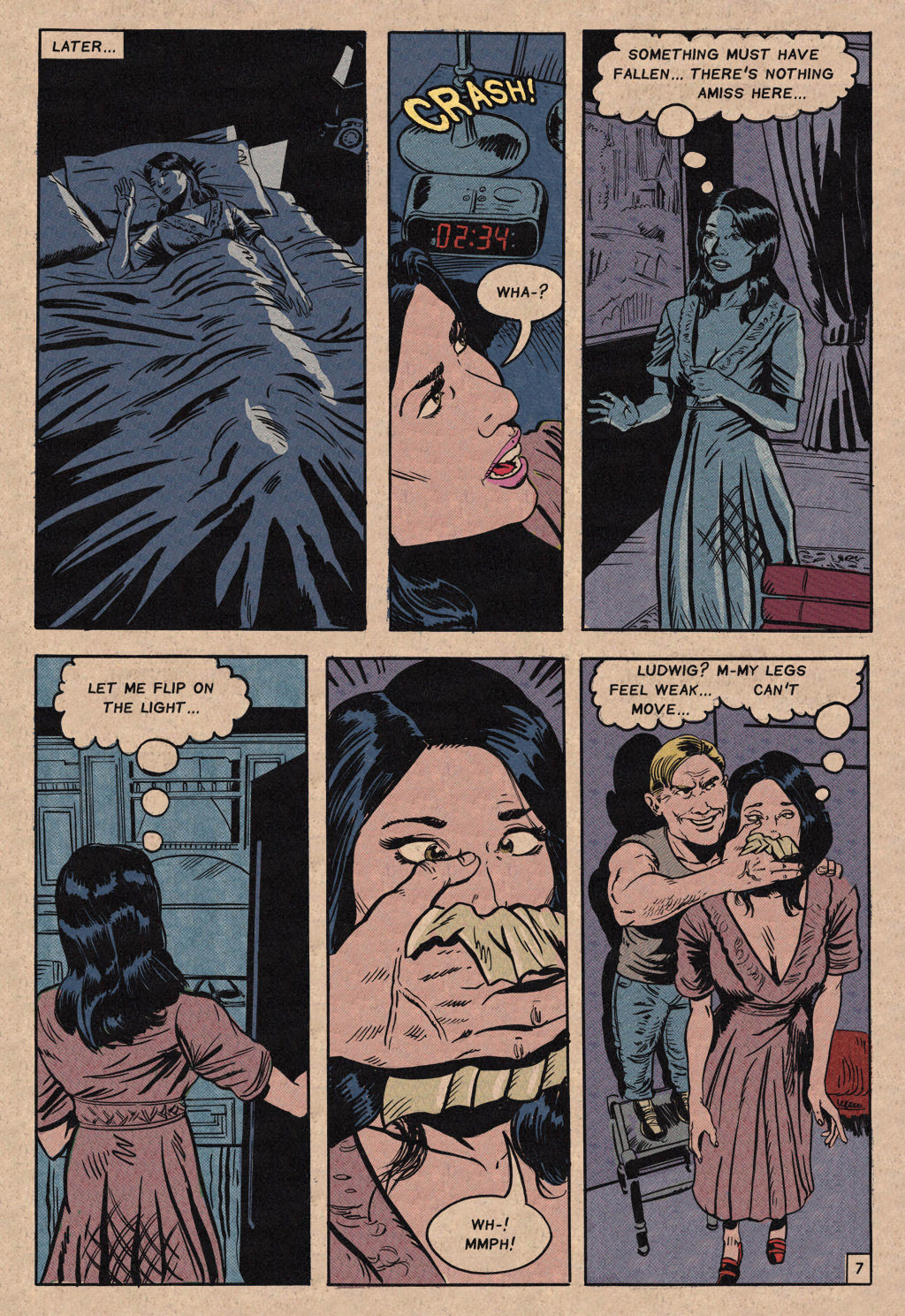 Dames In Peril - The Nosy Housewive and the Last of the Mad Nazi Scientists! page 8 full