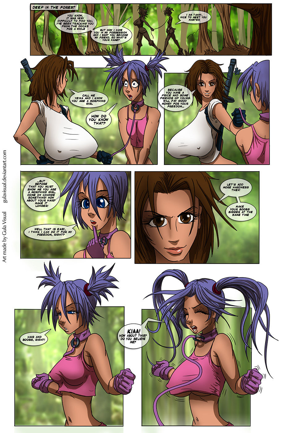 Morphing Girl page 2 full