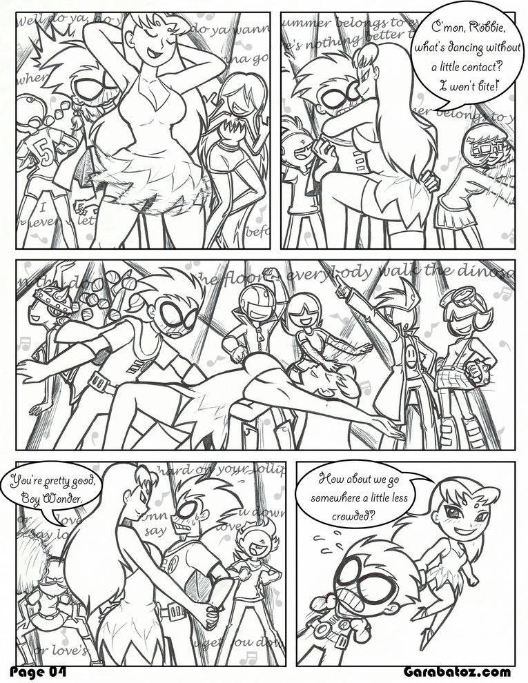 Teen Titans Rave page 4 full